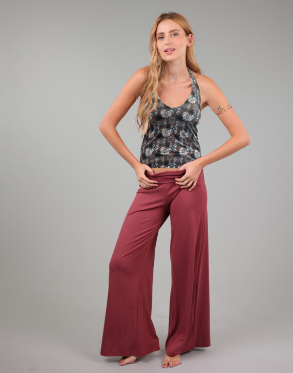 טופ קשירה מודפס