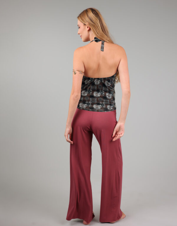 טופ קשירה מודפס